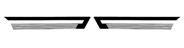 retro explorer line style side graphics for ford bronco 2021 to present