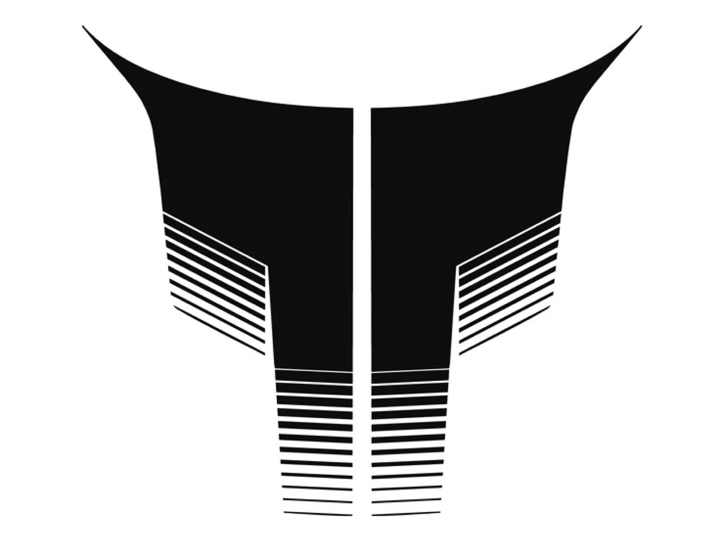 Dodge Challenger RT Hood Decal | Vinyl Graphics Kit Fits 2015-2020