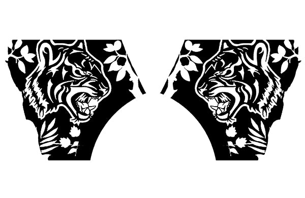 tiger bed decals for ford f150 2021 to 2023 models