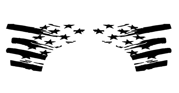 american flag patriot bed graphics for ford f 150 2021 to 2023 models