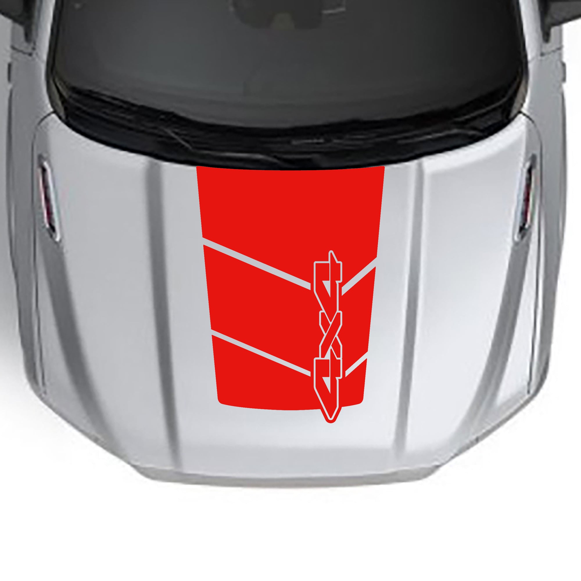 walker 4x4 base hood graphics for dodge ram 1500 2019 to 2023 models red