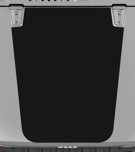 Jeep Wrangler JK (2007-2018) Custom Decals, Graphics and Stickers - Blackout Hood Decal - Jkprostickers