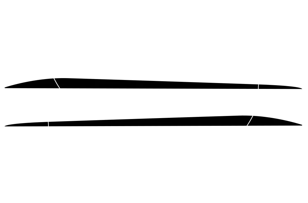 Chevrolet Camaro (2010-2015) Custom Vinyl Decals, Graphics and Stickers - Lower Stripes - Jkprostickers