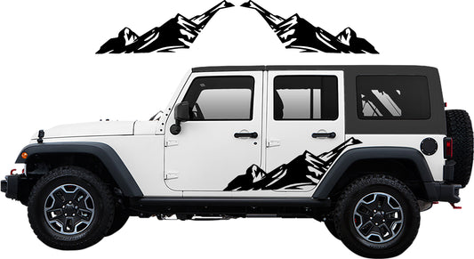 side mountain for jeep wrangler jk 2007 to 2018 models