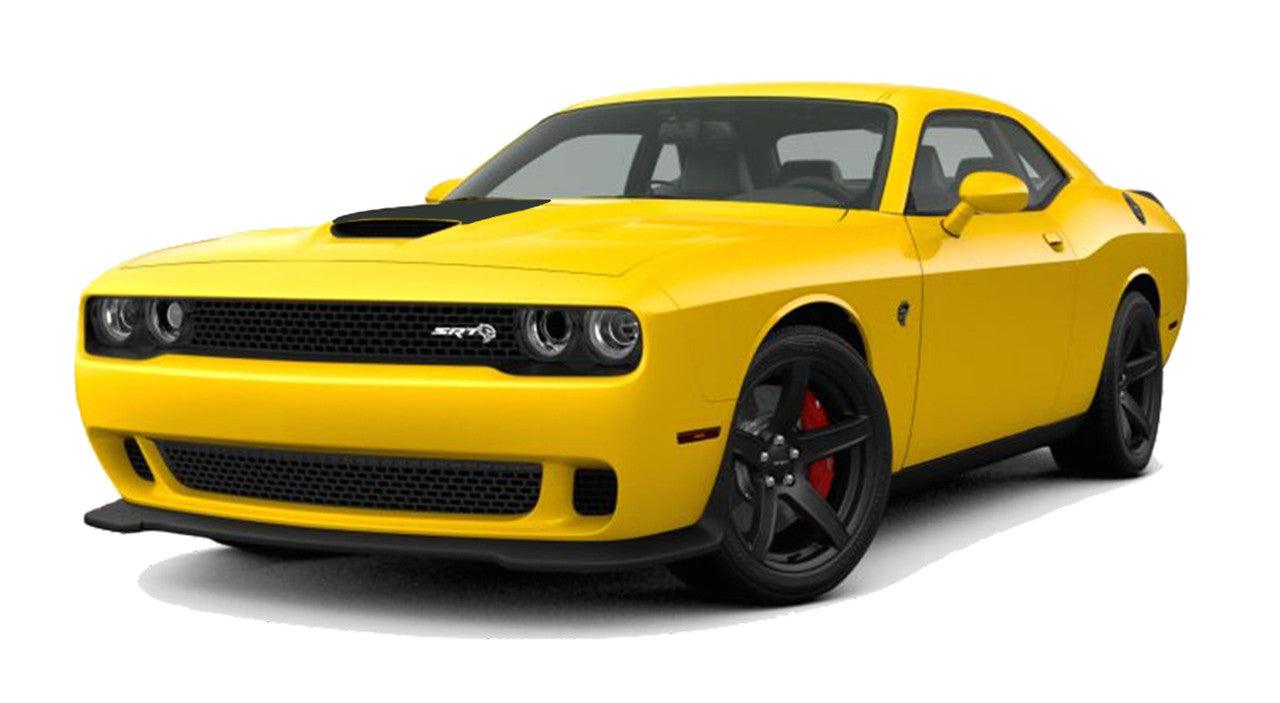 Dodge Challenger SRT Hellcat Hood Decal : Vinyl Graphics Kit Fits (2014-2023)