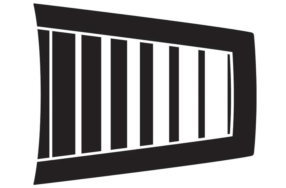 Ford F-150 (2015-2020) | Custom Decals, Graphics and Stickers - Strobe Style Hood Decal - Jkprostickers