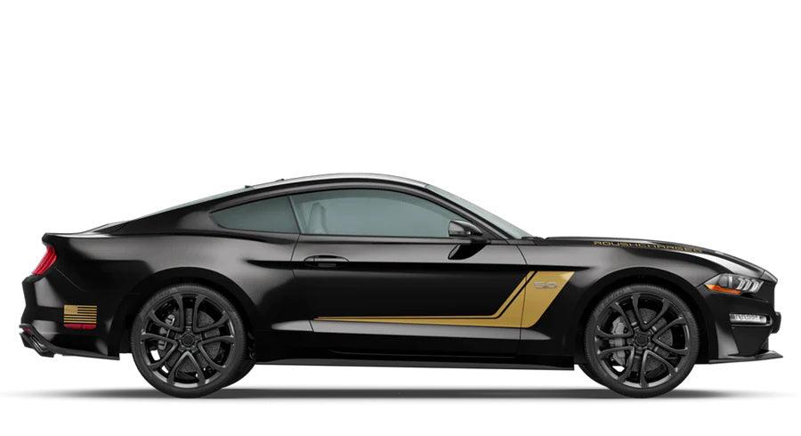 Ford Mustang (2015-2022) Custom Decals, Graphics and Stickers - Roush Stage 3 Side Stripes - Jkprostickers