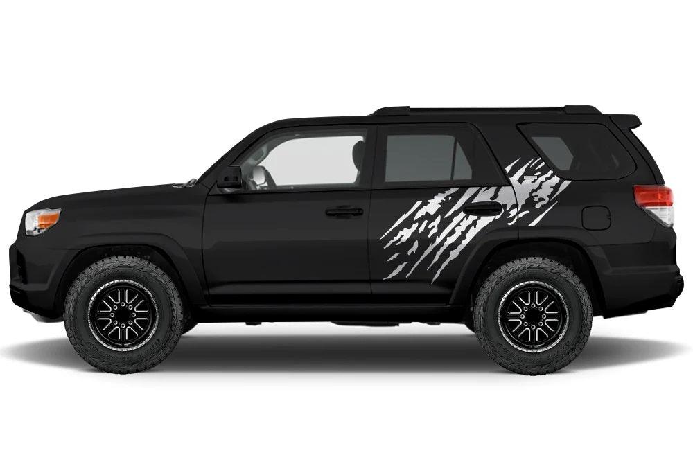 Toyota 4Runner (2010-2017) Custom Decals, Graphics and Stripes - Mud Splash Side Kit - Jkprostickers