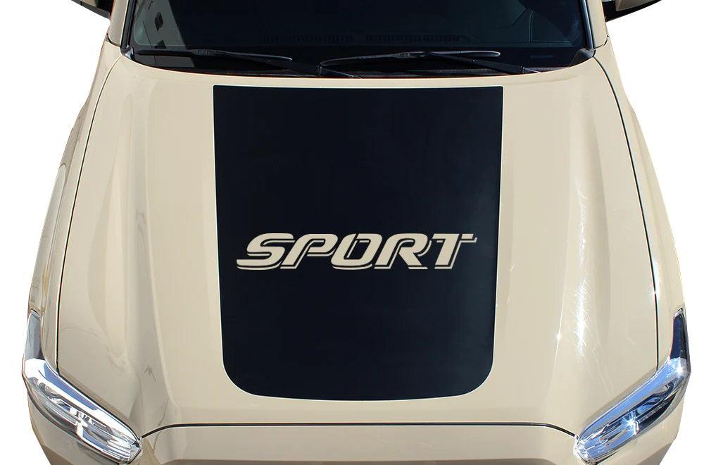Toyota Tacoma Sports Hood Decal : Vinyl Graphics Kit Fits (2016-2022)
