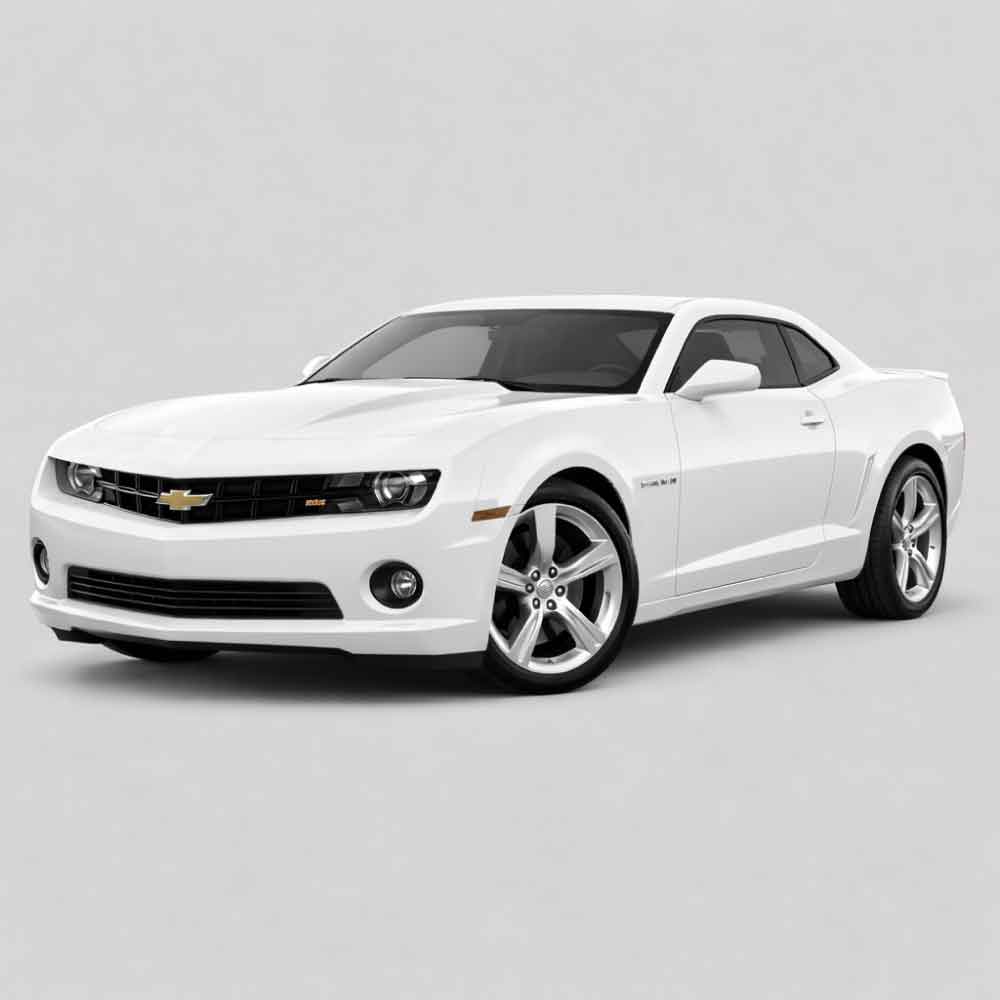 Chevrolet Camaro 5th Gen vinyl decals, graphics, and stripe kits for 2010–2015 models, including hood stripes and side accents.