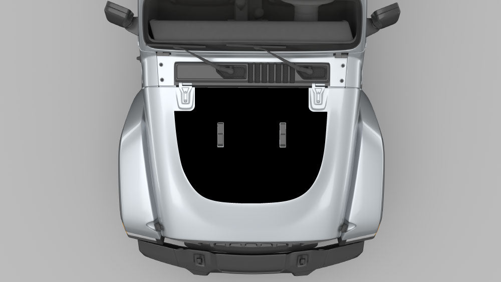 Jeep Wrangler Hood Decals | Custom Vinyl Graphics & Stripes