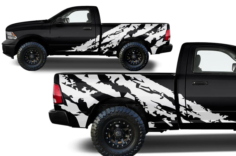 Bed Decals, Bed Graphics & Bed Stripes for Dodge Ram