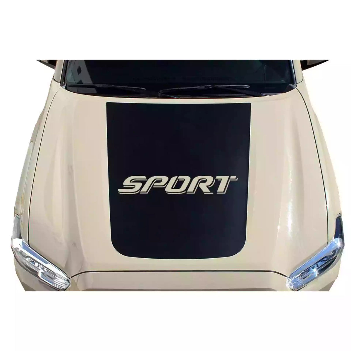 2016-2023 Toyota Tacoma Sport Text Hood Decal Vinyl Graphics Kit