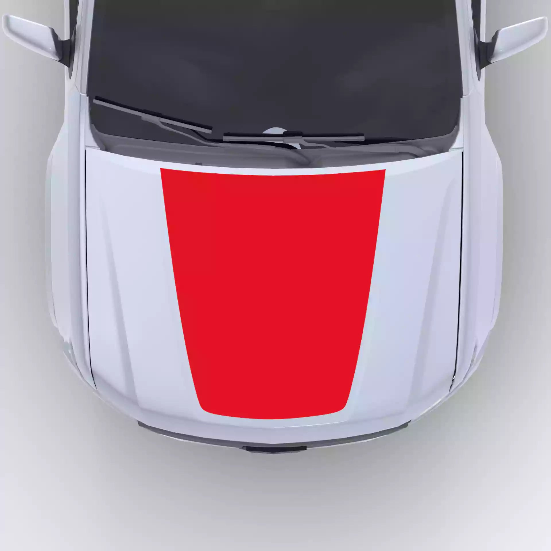2016-2022 Chevrolet Colorado Solid Color Hood Decal Vinyl Graphics Kit
 Red