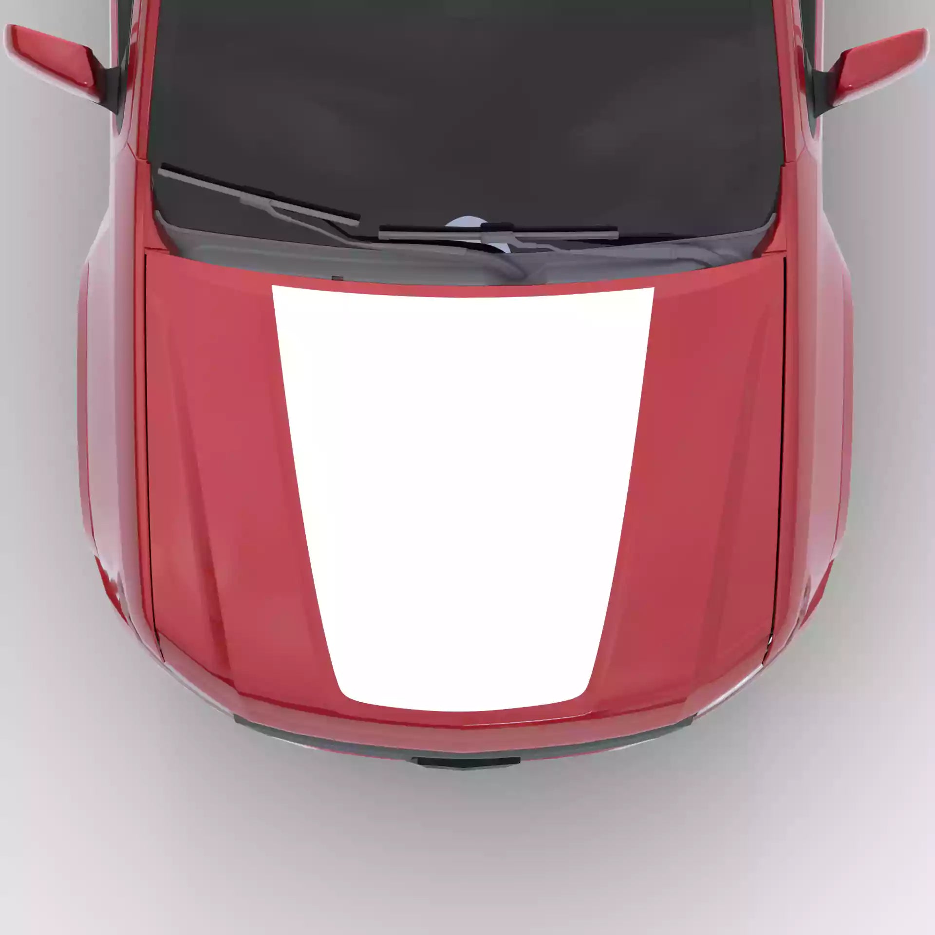 2016-2022 Chevrolet Colorado Solid Color Hood Decal Vinyl Graphics Kit
White