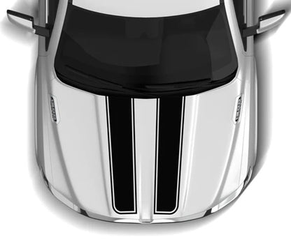 Dodge Ram Double Line Hood Decal : Vinyl Graphics Kit Fits (2019-2023)