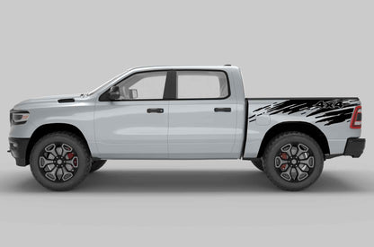 Mud slinger 4x4 bed decals graphics compatible with Dodge Ram