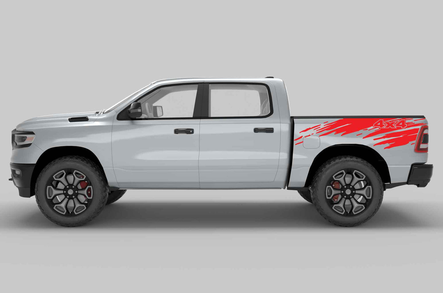 Mud slinger 4x4 bed decals graphics compatible with Dodge Ram