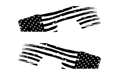 patriot american usa flag side vinyl graphics for ford f 150 2021 to 2023 models 