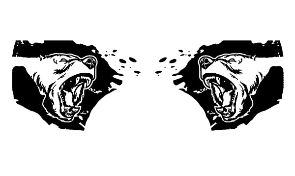 bear bed graphics for ford f 150 2021 to 2023 models 