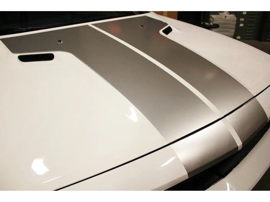 Dodge Challenger T-Hood Stripe Decal | Vinyl Graphics Kit Fits 2008-2014