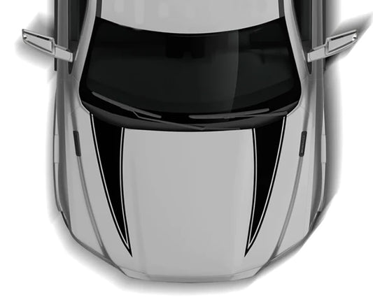 Dodge Ram Spears Hood Decal : Vinyl Graphics Kit Fits (2009-2018)
