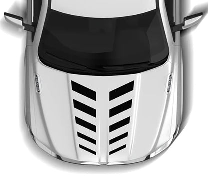 Dodge Ram Vent Style Hood Decal : Vinyl Graphics Kit Fits (2019-2023)