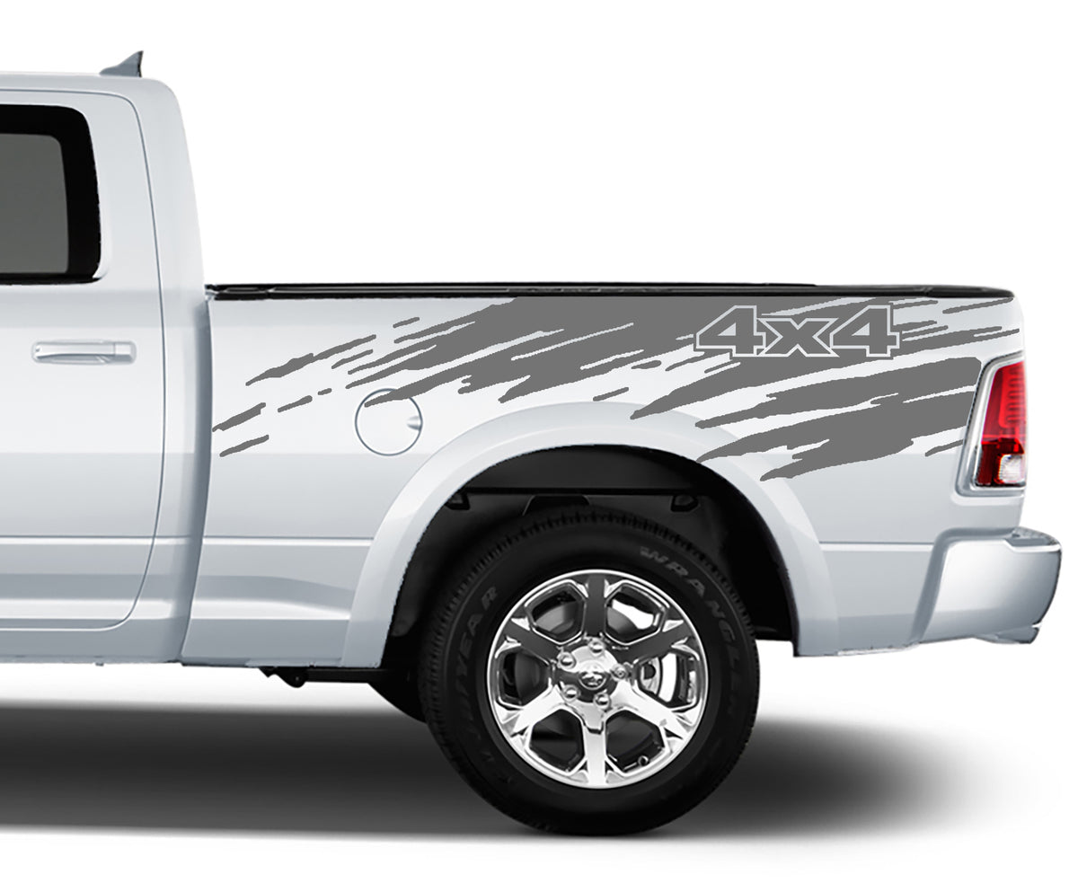 Dodge Ram 4th Gen Mud Slinger 4x4 Decals 2009-2018