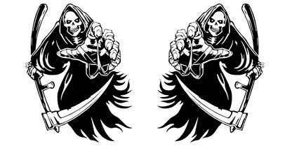 Reaper bed decals for toyota tacoma 2016 to 2023 models 