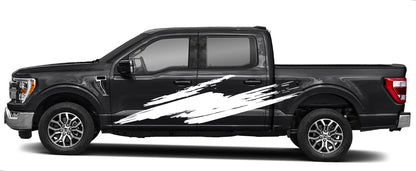 splash side graphics for ford f 150 2021 to 2023 models white