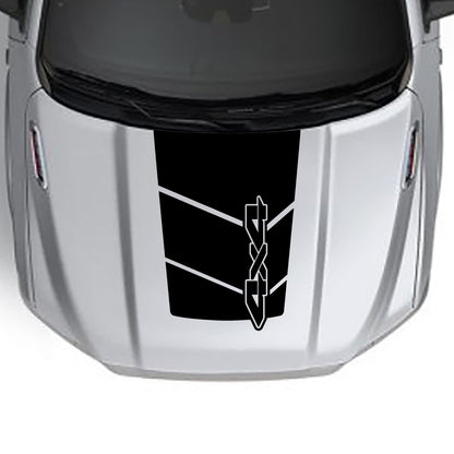 walker 4x4 base hood graphics for dodge ram 1500 2019 to 2023 models black