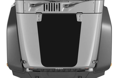 Jeep Wrangler JK (2007-2018) Custom Decals, Graphics and Stickers - Blackout Hood Decal - Jkprostickers