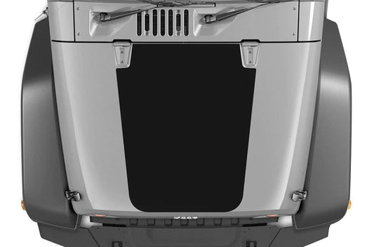 Jeep Wrangler JK (2007-2018) Custom Decals, Graphics and Stickers - Blackout Hood Decal - Jkprostickers