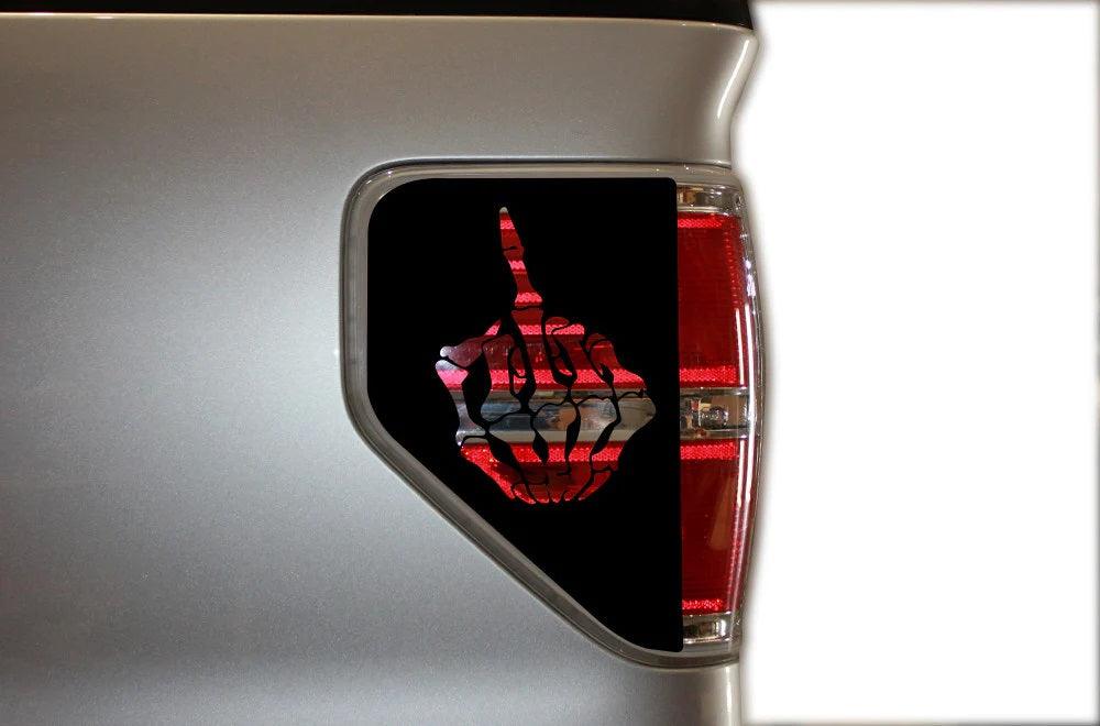       Ford_f-150_0914_custom_vinyl_wrap_skeleton_fingurs_Back_light_kit