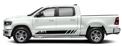 mountain side stripe kit for dodge ram 1500 2019 to 2023 models