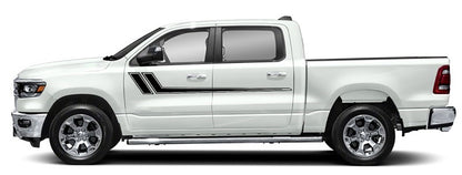 upper door side stripes for dodge ram 1500 2019 to 2023 models
