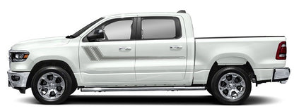Dodge Ram Upper door Stripes Decals (Pair) : Vinyl Graphics Kit Fits (2019-2023)