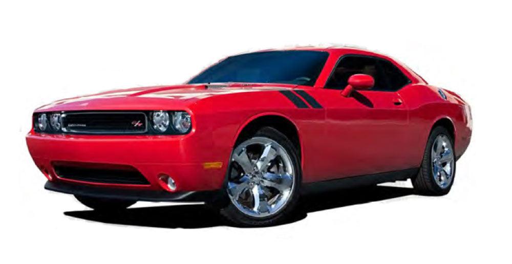Dodge Challenger Hood Marks Side Decals (Pair) : Vinyl Graphics Kit