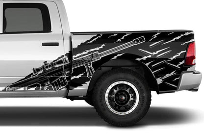    dodge_ram_1500_2500_3500_2009-2018_custom_vinyl_wrap_sniper_style_side_bed_decal_kit