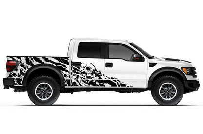 Ford F-150 SVT Raptor Nightmare Side Decals (Pair) : Vinyl Graphics Kit Fits (2010-2014)