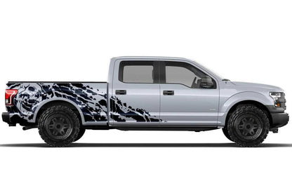 Ford F-150 Nightmare Decals (Pair) : Vinyl Graphics Kit Fits (2015-2020)