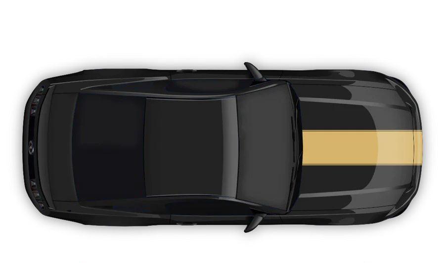 Ford Mustang (2005 to 2014) Custom Decals, Graphics and Stickers - Boos Hood Decal - Jkprostickers