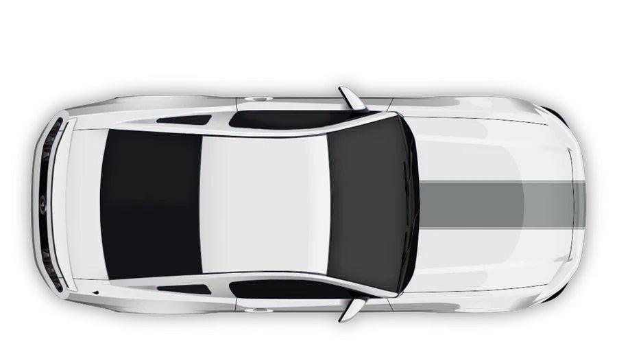 Ford Mustang (2005 to 2014) Custom Decals, Graphics and Stickers - Boos Hood Decal - Jkprostickers