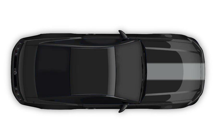 Ford Mustang (2005 to 2014) Custom Decals, Graphics and Stickers - Boos Hood Decal - Jkprostickers