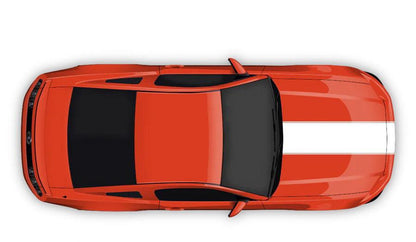 Ford Mustang (2005 to 2014) Custom Decals, Graphics and Stickers - Boos Hood Decal - Jkprostickers