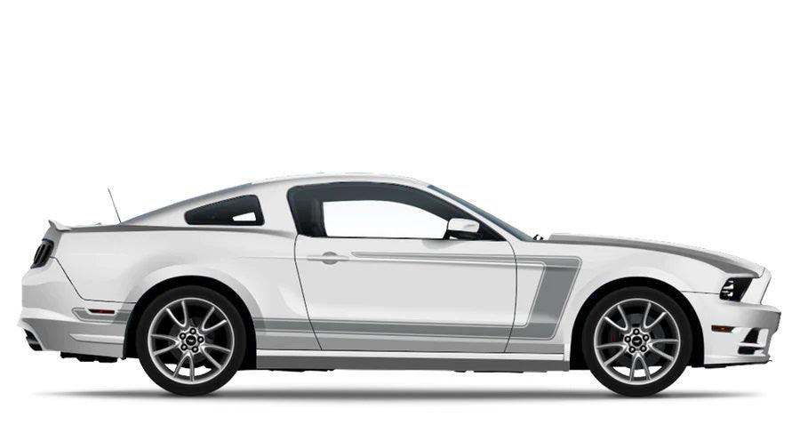 Ford Mustang (2005 to 2014) Custom Decals, Graphics and Stickers - Accent Side Wrap Kit - Jkprostickers