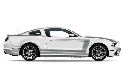 Ford Mustang (2005 to 2014) Custom Decals, Graphics and Stickers - Accent Side Wrap Kit - Jkprostickers