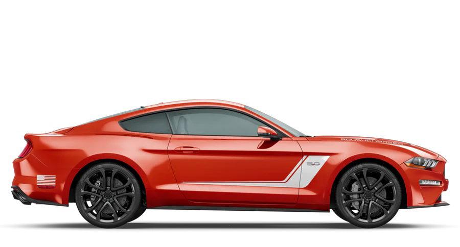 Ford Mustang (2015-2022) Custom Decals, Graphics and Stickers - Roush Stage 3 Side Stripes - Jkprostickers