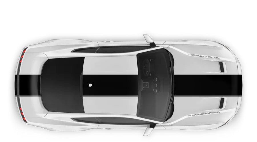 Ford Mustang Roush Stage 3 Racing Stripes : Vinyl Graphics Kit Fits (2005-2023)