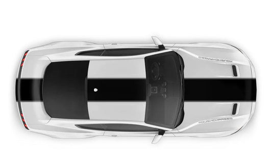 Ford Mustang Roush Stage 3 Racing Stripes : Vinyl Graphics Kit Fits (2005-2023)